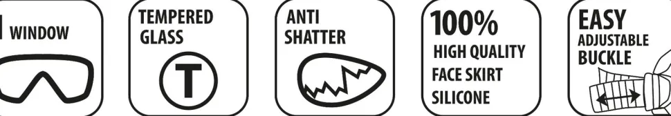 Taucherbrille 4-10 Jahre