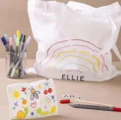 Textildekorationen - Diy Set