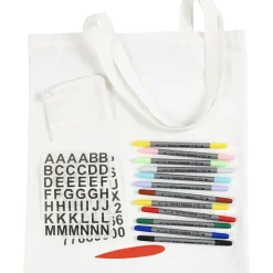 Textildekorationen - Diy Set