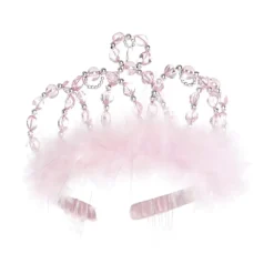 Tiara, Pink & Silber