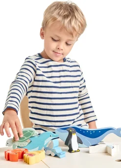 Tiere Der Kuste - Aus Holz, 10 Teile