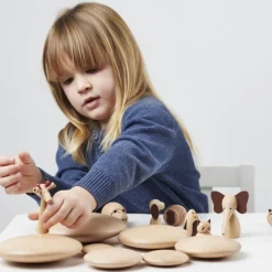 Tierfreunde - Holzfiguren, 10 Stk.