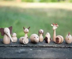 Tierfreunde - Holzfiguren, 10 Stk.