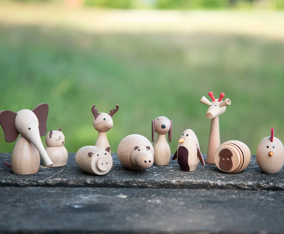 Tierfreunde - Holzfiguren, 10 Stk.