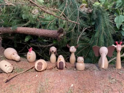 Tierfreunde - Holzfiguren, 10 Stk.
