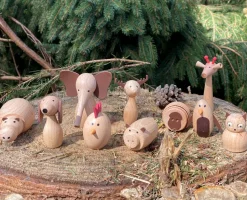 Tierfreunde - Holzfiguren, 10 Stk.
