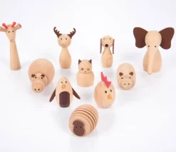 Tierfreunde - Holzfiguren, 10 Stk.