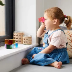 Transparente Farbwurfel, 8 Stk