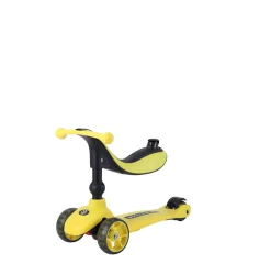 Tretroller / Laufradkombi - Kick'N'Ride, Gelb