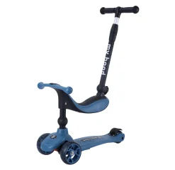 Tretroller / Laufradkombi - Kick'N'Ride, Blau