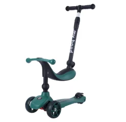 Tretroller / Laufradkombi - Kick'N'Ride, Grun