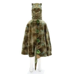 T-Rex - Umhang Mit Klauen, Grun - Gr. 4-6 J.