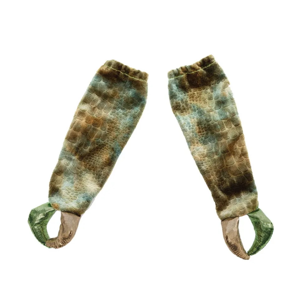 T-Rex - Umhang Mit Klauen, Grun - Gr. 4-6 J.