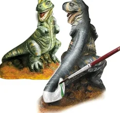 T-Rex Giesen & Bemalen