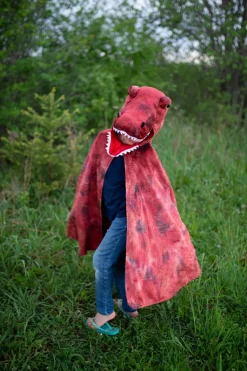 T-Rex Mit Krallen - Rot (Gr. 4-6 Jahre)