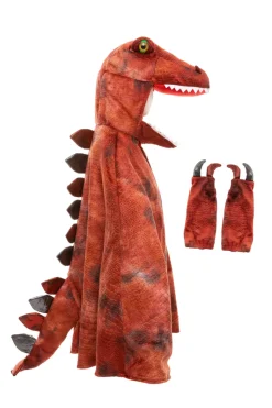 T-Rex Mit Krallen - Rot (Gr. 4-6 Jahre)