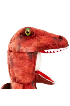 T-Rex Mit Krallen - Rot (Gr. 4-6 Jahre)