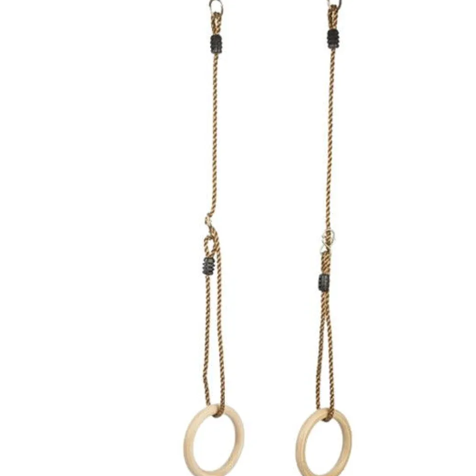 Turnringe Aus Holz - O 10,8 Cm