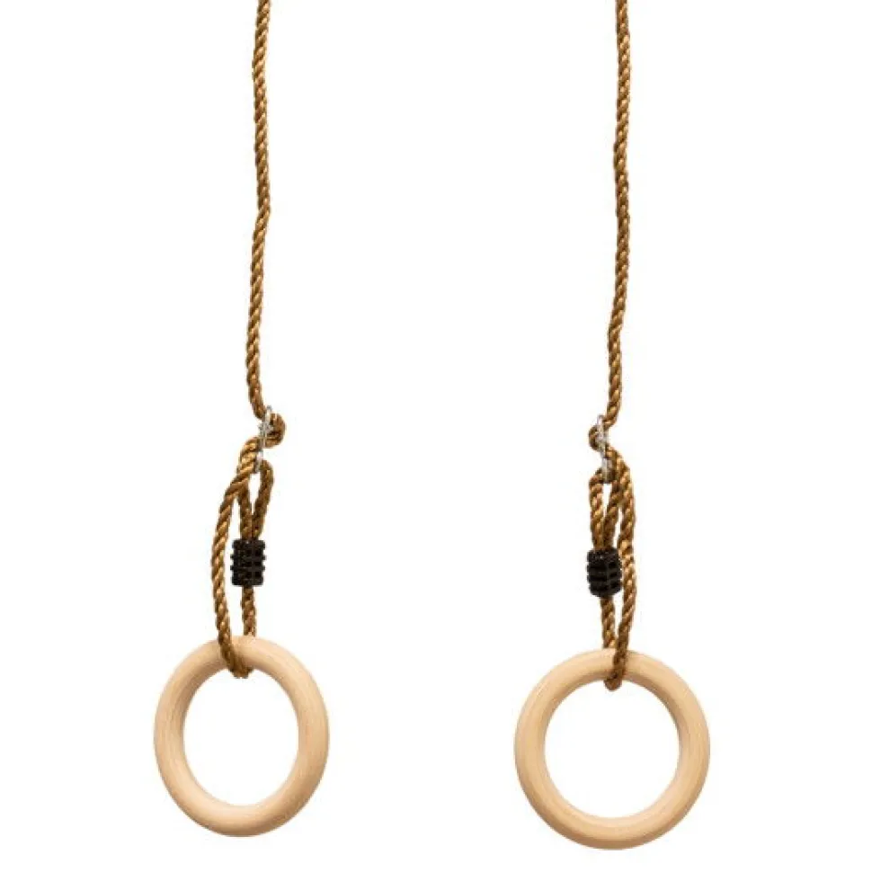 Turnringe Aus Holz - O 10,8 Cm