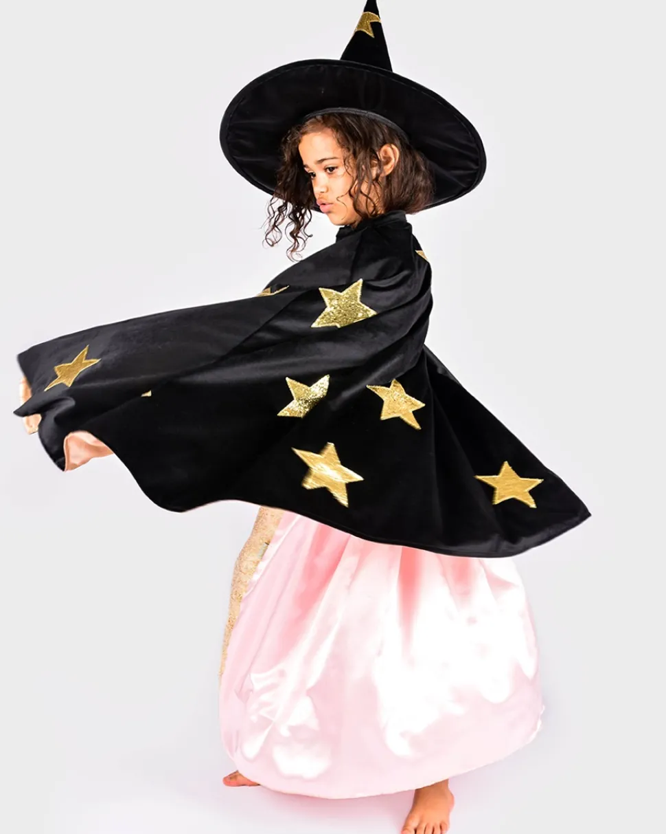 Umhang & Hut Mit Sternen, 3-8 J.