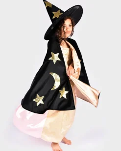 Umhang & Hut Mit Sternen, 3-8 J.