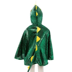 Umhang Drache - Grun/Gelb, Gr. 2-3 Jahre