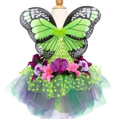 Waldfee - Kleid Mit Flugeln, Gr. 4-6 J.