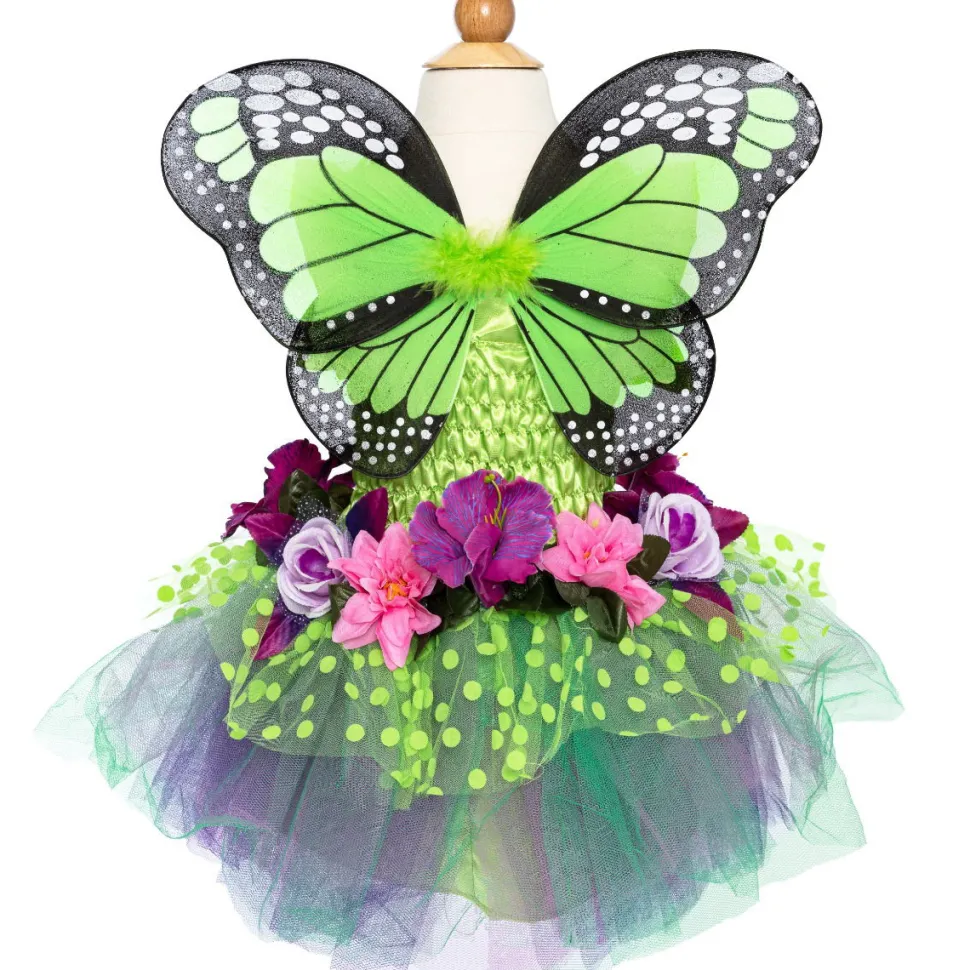 Waldfee - Kleid Mit Flugeln, Gr. 4-6 J.