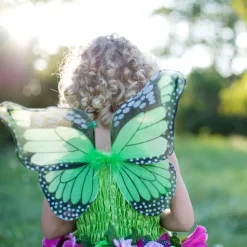 Waldfee - Kleid Mit Flugeln, Gr. 4-6 J.