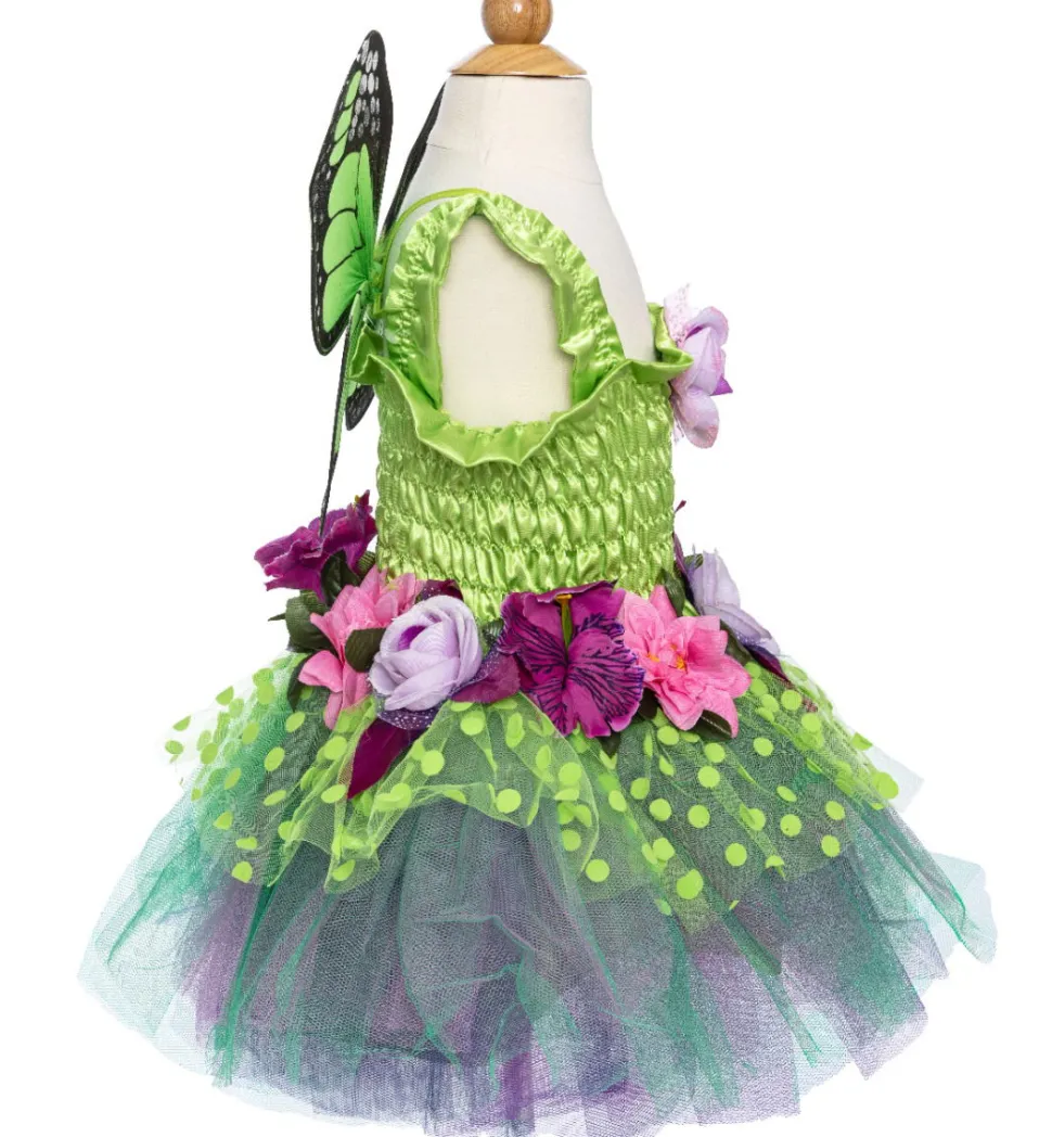 Waldfee - Kleid Mit Flugeln, Gr. 4-6 J.