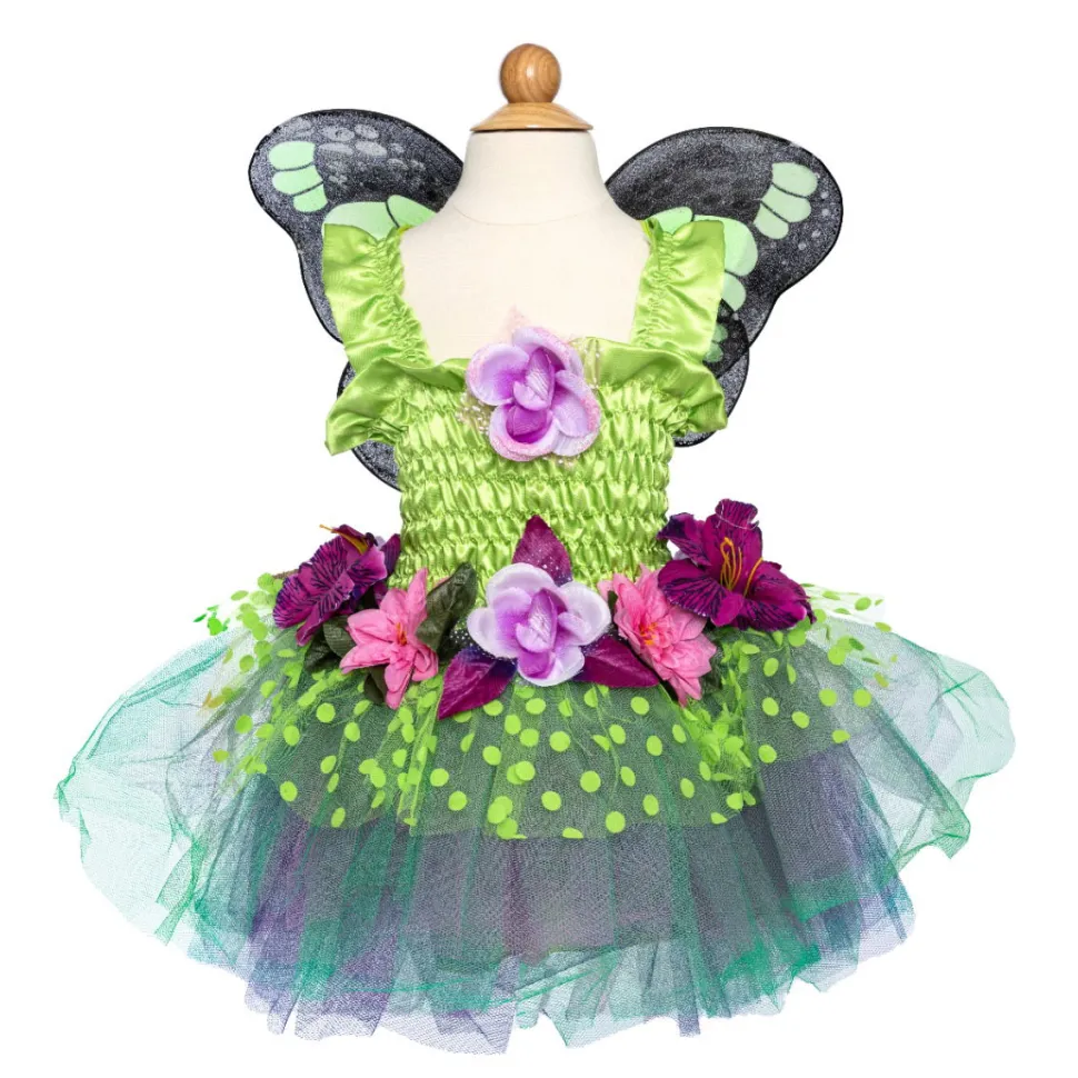 Waldfee - Kleid Mit Flugeln, Gr. 4-6 J.