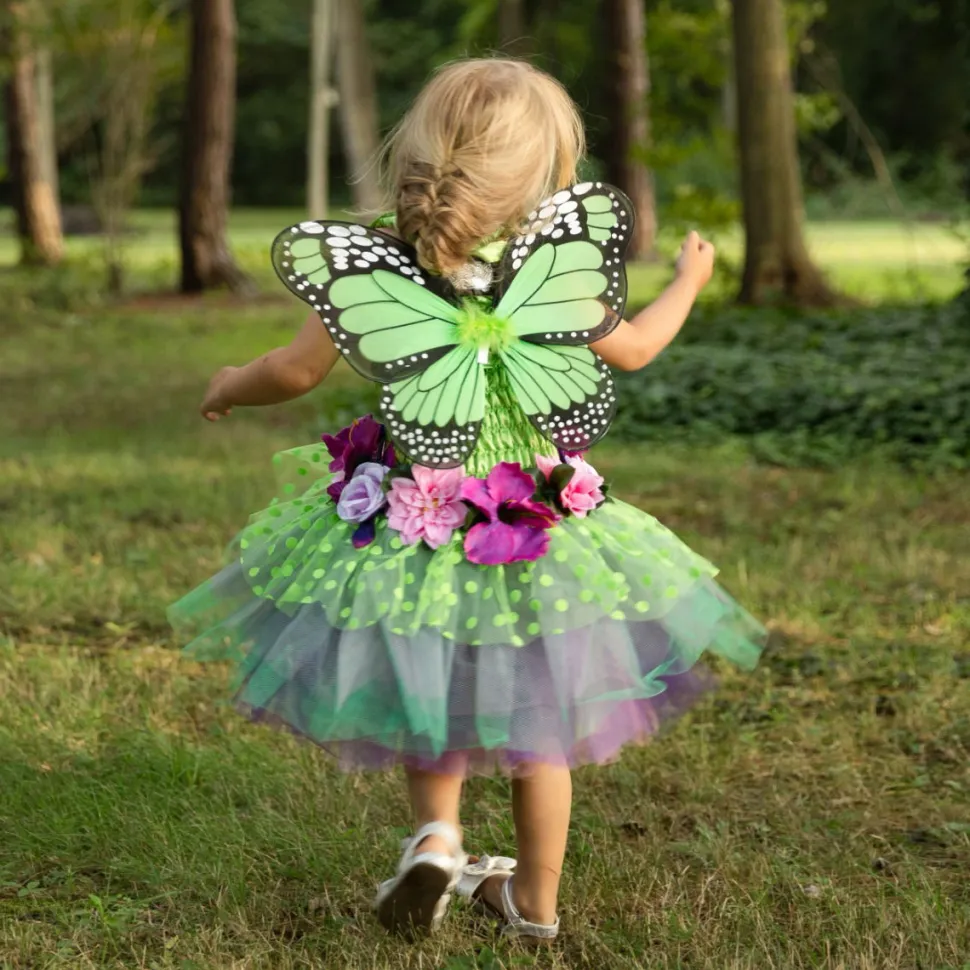 Waldfee - Kleid Mit Flugeln, Gr. 4-6 J.