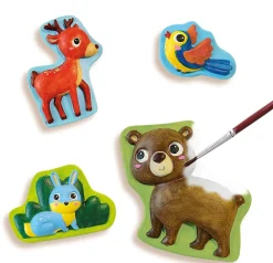 Waldtiere Giesen & Bemalen