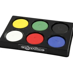 Wasserfarben O 4,4 Cm - Grundfarben, 6 Stk.