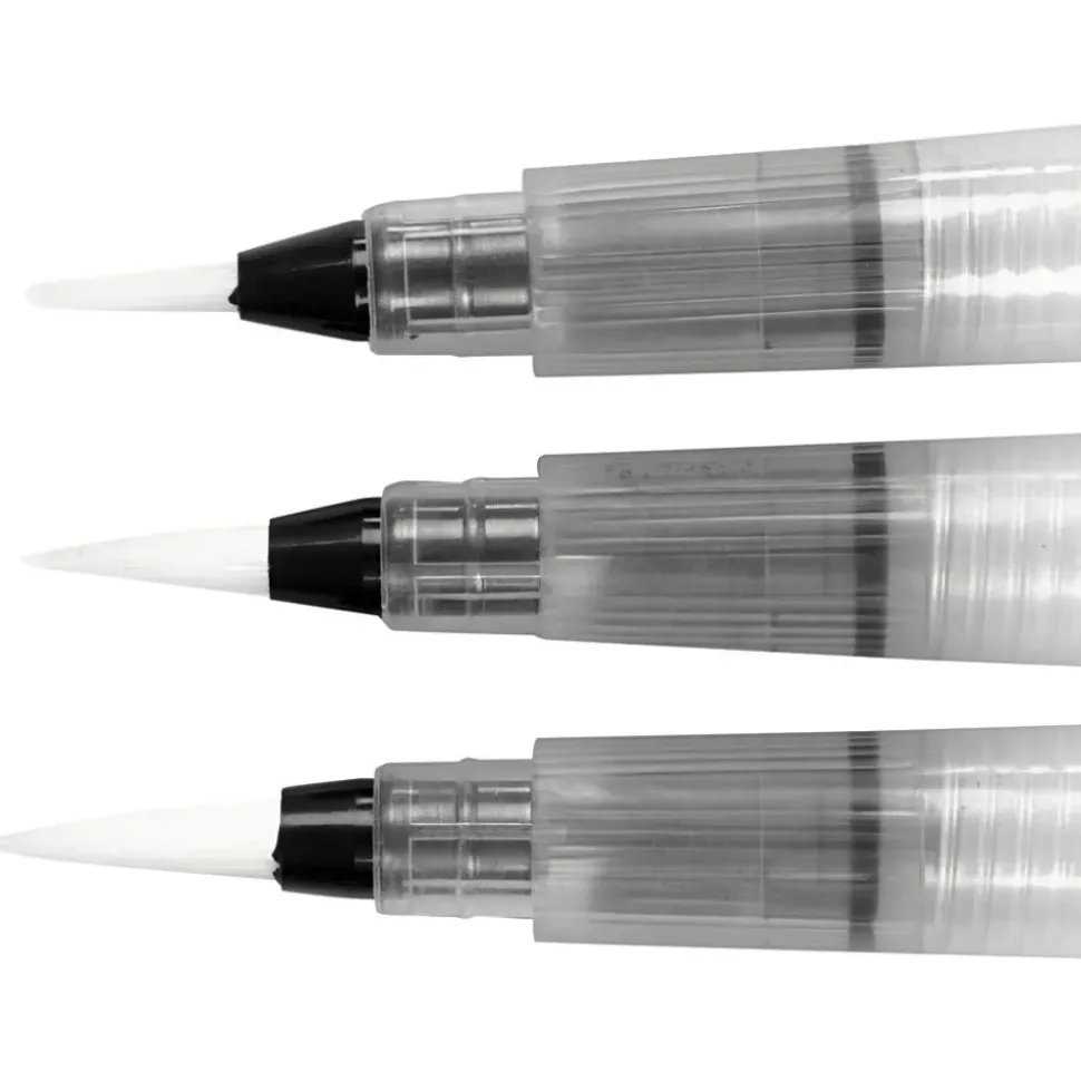 Wasserpinselstifte - Gr. S + M + L, 3 Stk