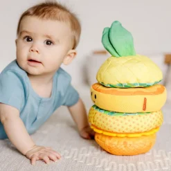 Weiches Stapelspiel - Ananas