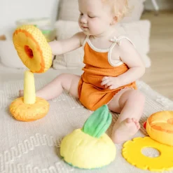 Weiches Stapelspiel - Ananas