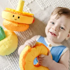 Weiches Stapelspiel - Ananas