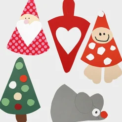 Weihnachtsschmuck Basteln - Dekoset