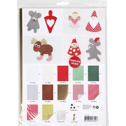 Weihnachtsschmuck Basteln - Dekoset