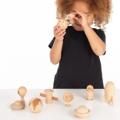 Weltraumabenteuer - Holzfiguren 10 Stk.