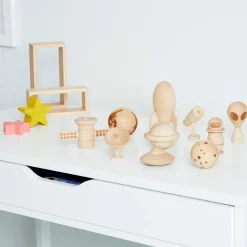 Weltraumabenteuer - Holzfiguren 10 Stk.