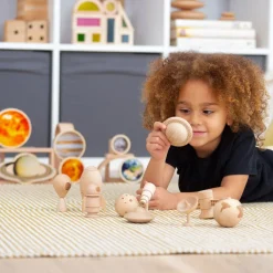 Weltraumabenteuer - Holzfiguren 10 Stk.