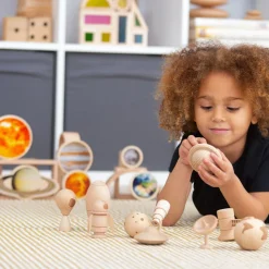 Weltraumabenteuer - Holzfiguren 10 Stk.