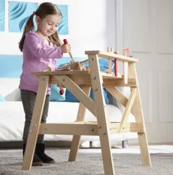 Werkbank Mit Werkzeug