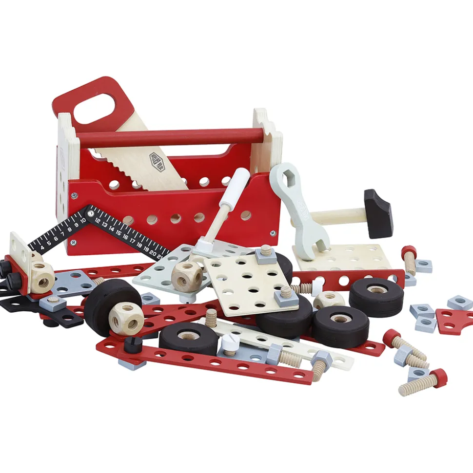 Werkzeugkasten Aus Holz - 72 Teile