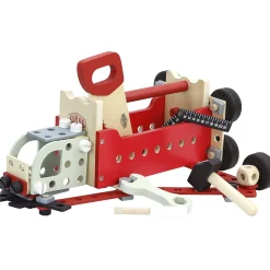 Werkzeugkasten Aus Holz - 72 Teile