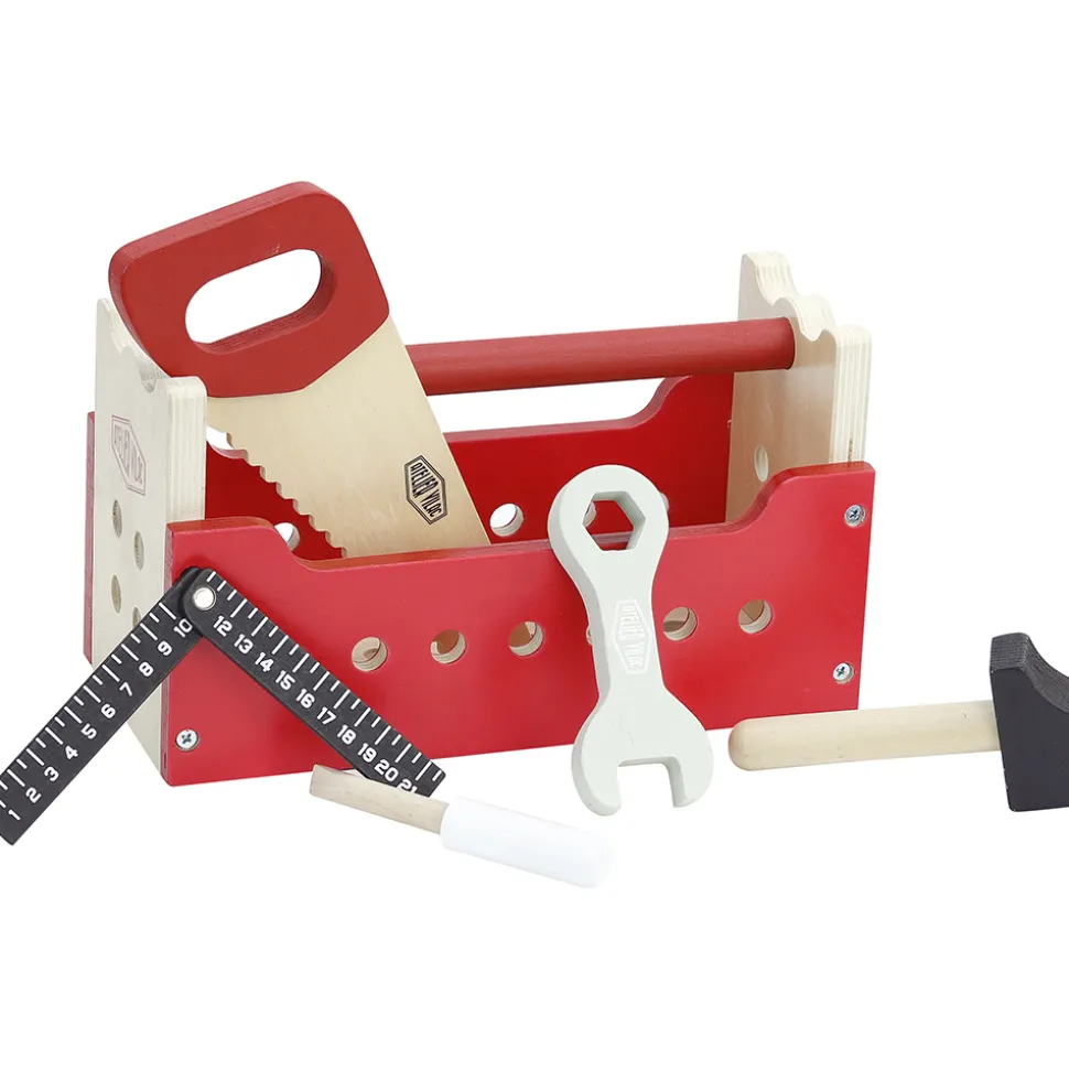 Werkzeugkasten Aus Holz - 72 Teile