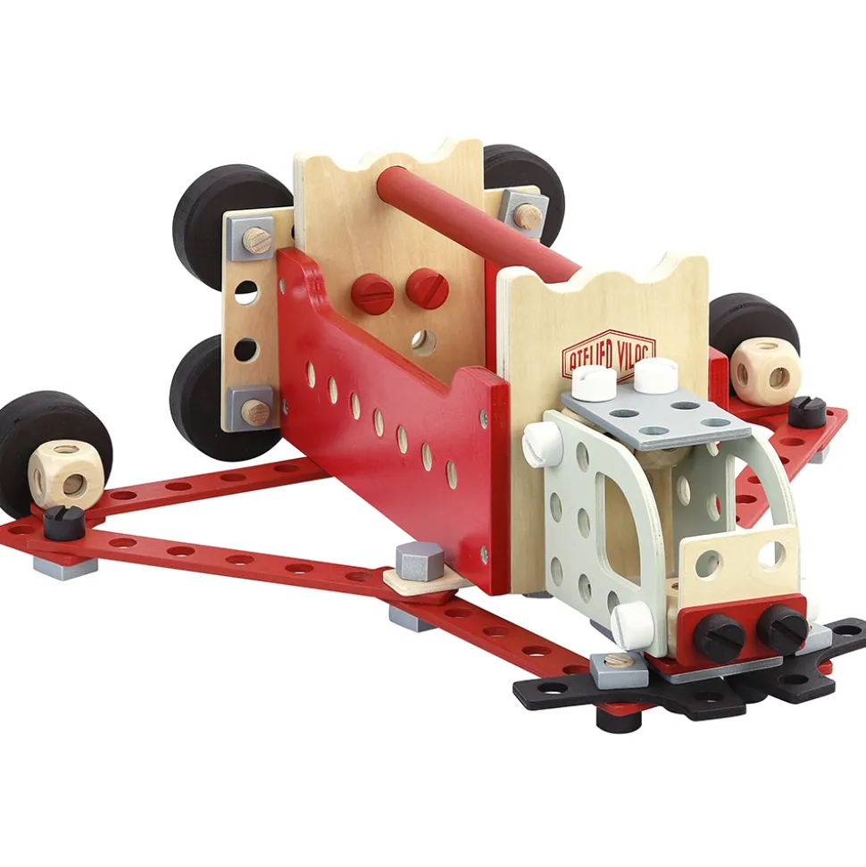 Werkzeugkasten Aus Holz - 72 Teile