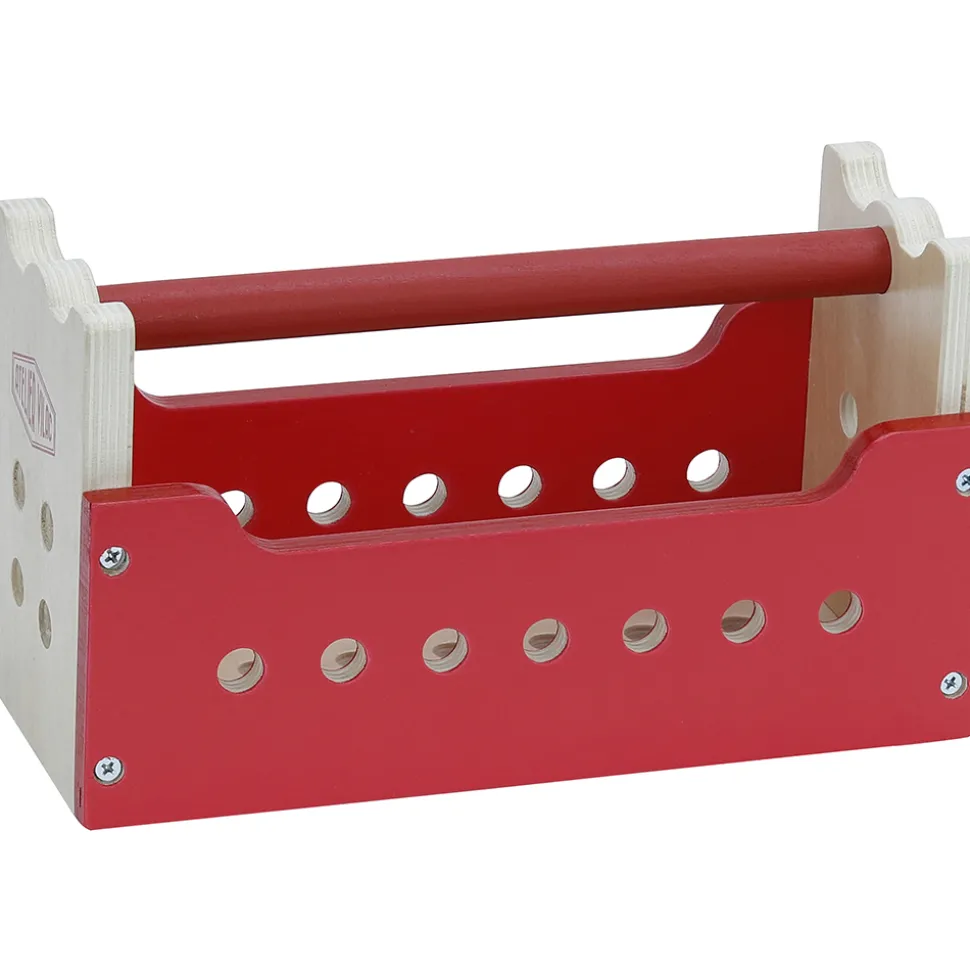 Werkzeugkasten Aus Holz - 72 Teile